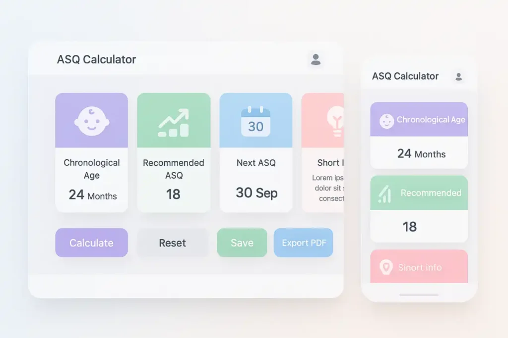 Features of the ASQ Calculator