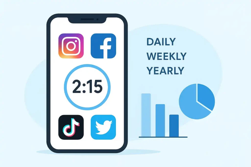 Social Media Time Waste Calculator Dekho